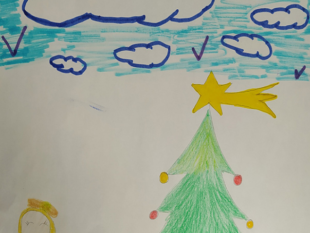 dibujo-de-navidad-alba-ferrer-mora-8-anos